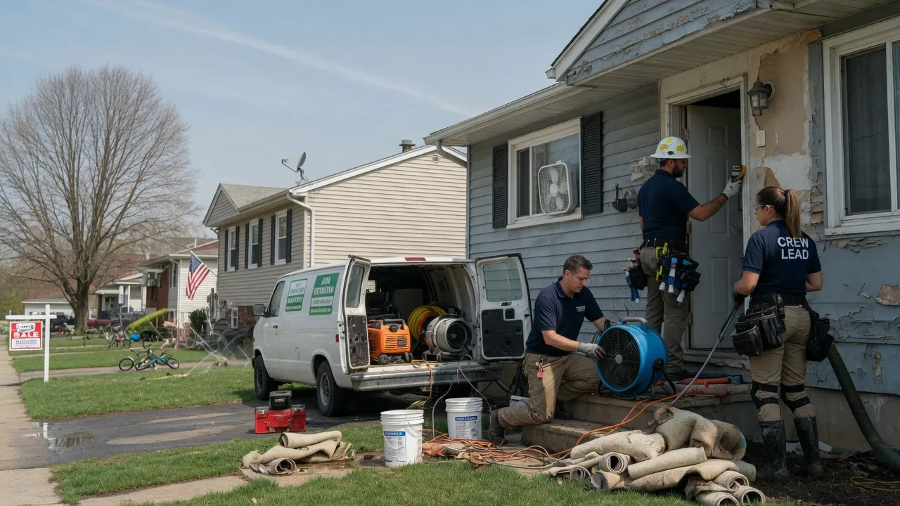 Flood Cleanup in Glen Oaks, NY near me